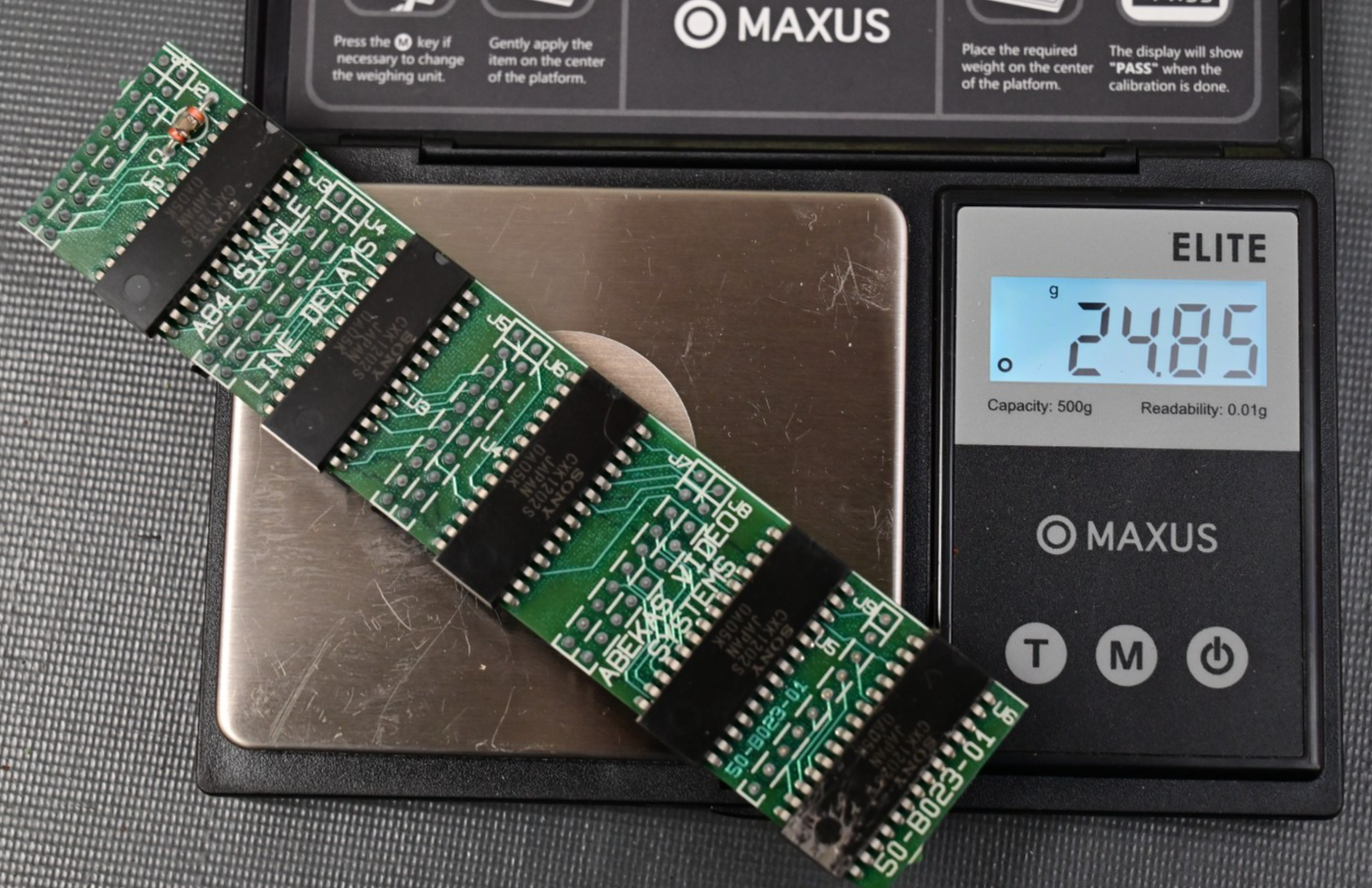 Abekas A84 Single Line Delay Module Sony CXK1202S Active Delay Line Vintage IC