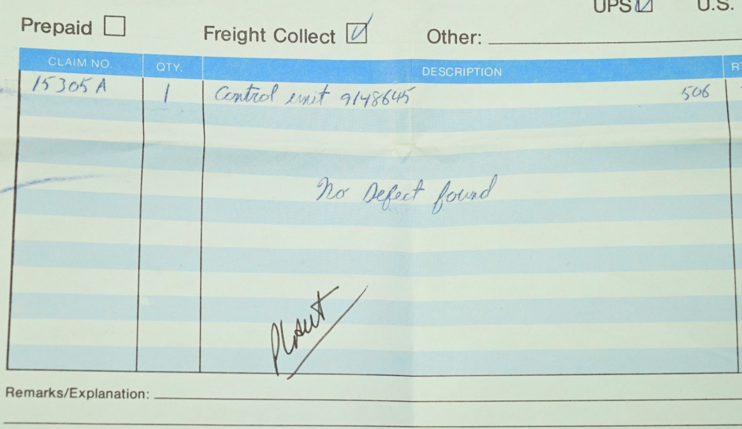 Volvo 850 Remote Receiver 9148645 ALPS WG1G114C NIB Warranty Return *See Notes*