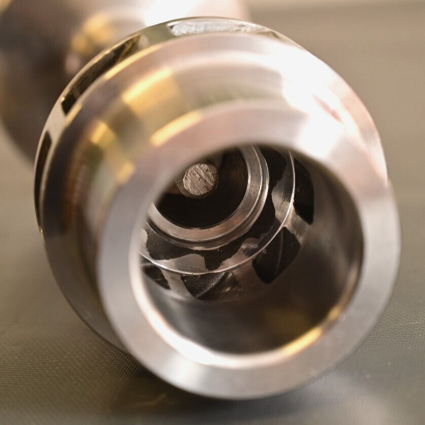 2-Piece Impeller Assembly 3 1/2" & 4" on Keyed Shaft Sanitary Stainless 316L?
