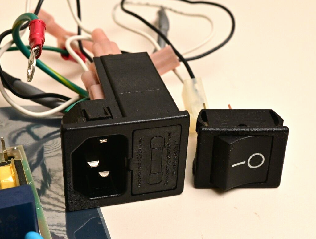 Power General Model FLU1-40-5 DC Power Supply 24V@1.7A w/ Input Module & Switch