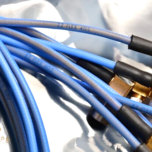 QTY 8 SMA-male R/A SMA-female Panel Mount Cables Mini-Circuits EZ-Flex 405 ~20"
