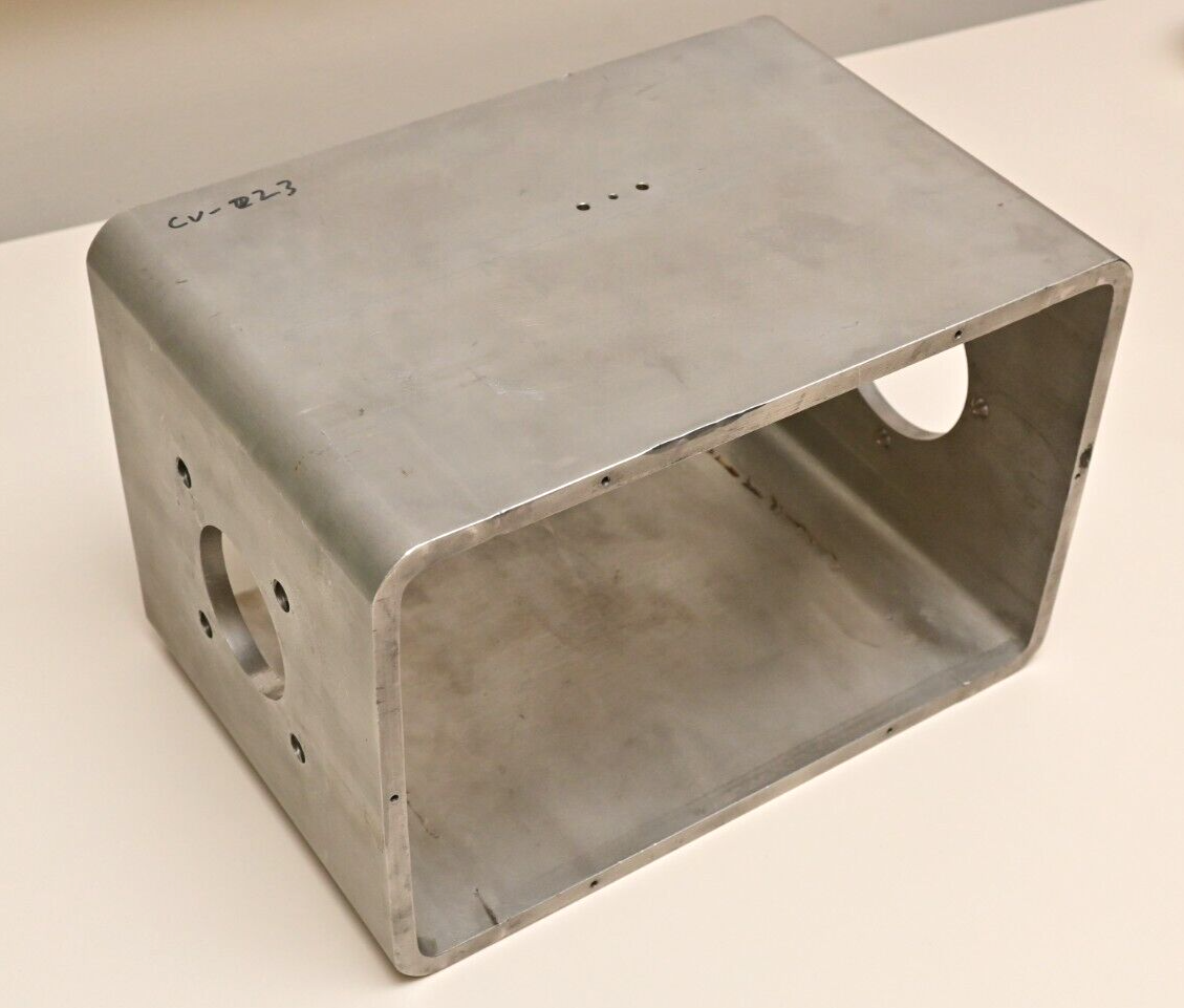 12"x8"x8"x3/8" Open Motor Transfer Case Rectangular Stainless Steel Tube CV-223