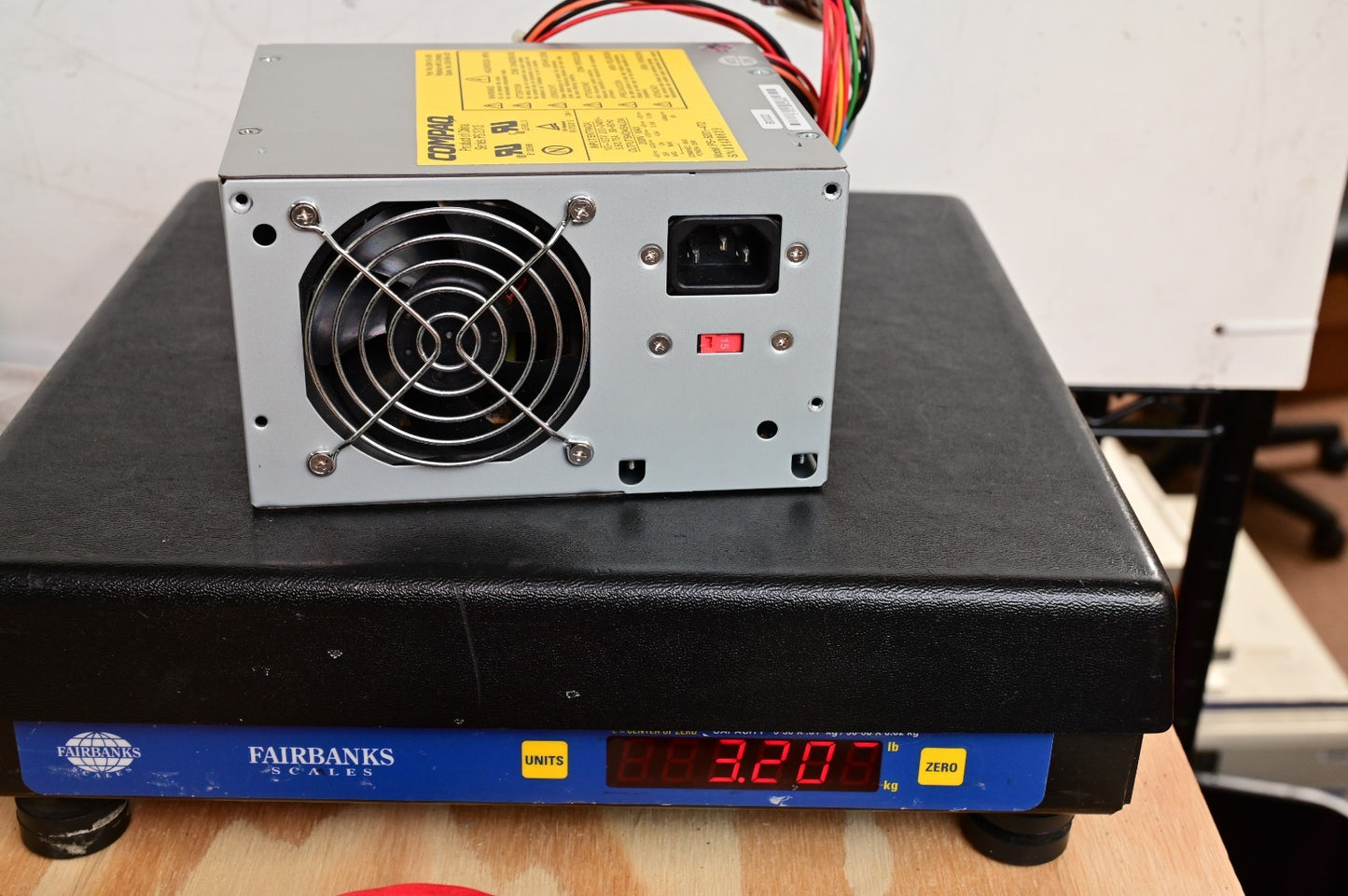 Compaq PS-5201-4T2 200W ATX Power Supply Vintage 1999 Tested OK See Notes