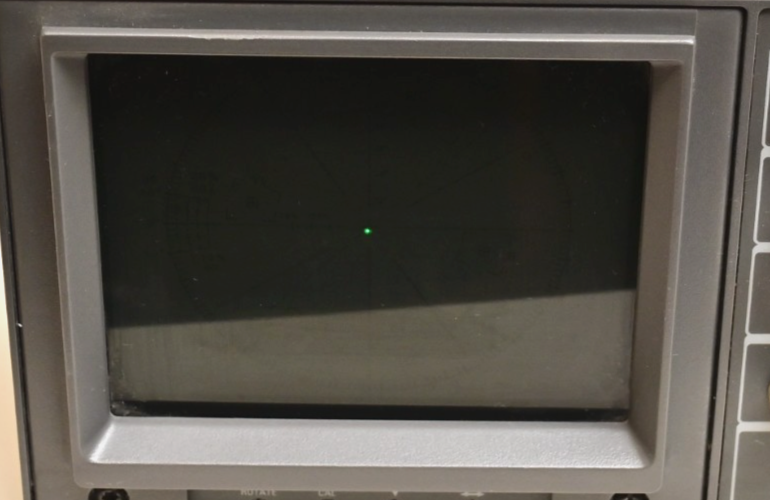 ~5.5" Tektronix 154-0983-00 Cathode Ray Tube Display 1720 Vintage CRT Green/Mono
