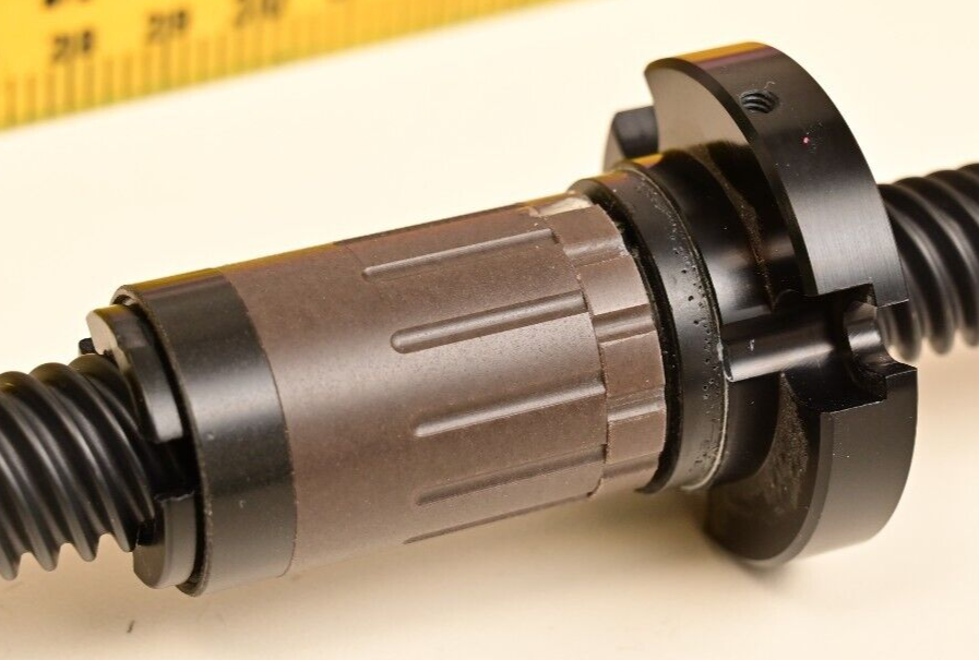 15mm x 255mm Lead Screw w/ Ball Bearings Cantilever Z-Axis Perkin Elmer Janus