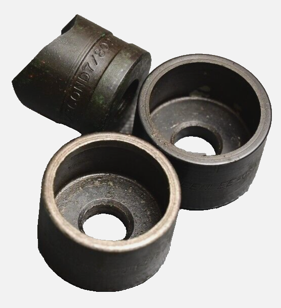 Greenlee 1/2" Conduit Punch w/ 2 Dies Lot P/N 5004006 2x5014722 Military Surplus