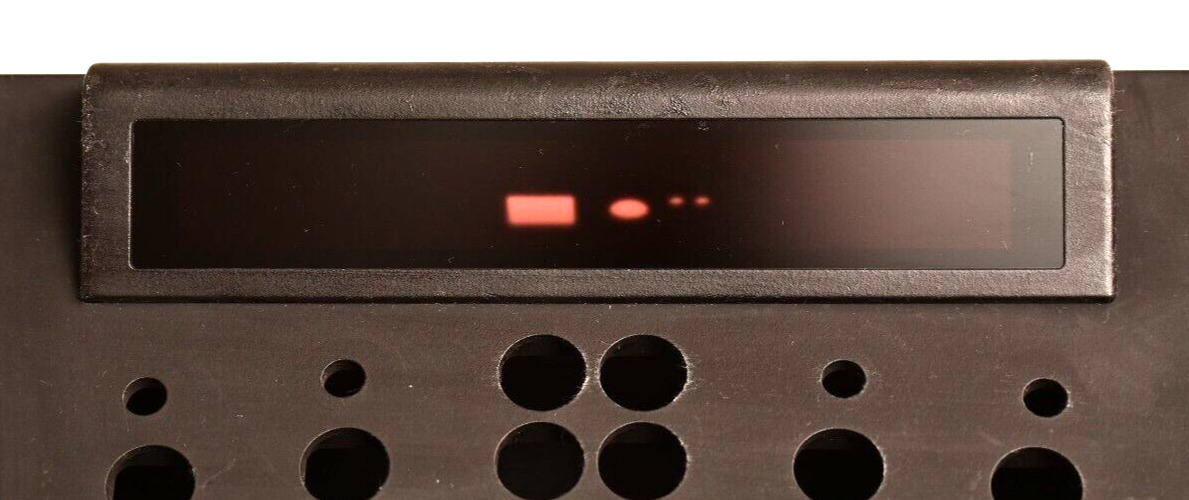 17"x15" Machined Aluminum Control Console Enclosure 10-Pot 34-Button Holes 9+lbs