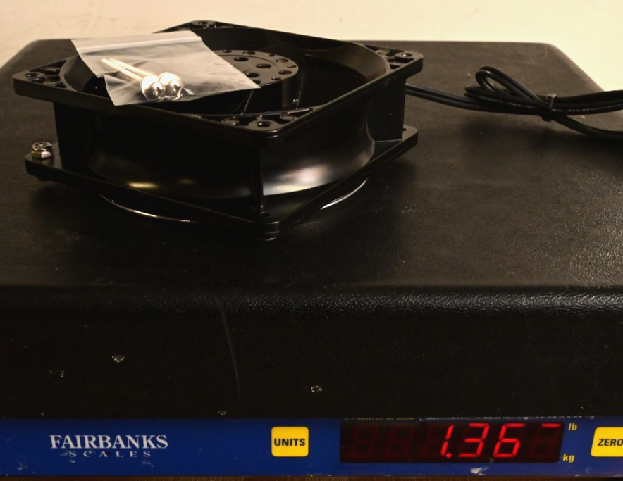 ebmpapst 4600X Fan 115V AC w/ Wiring