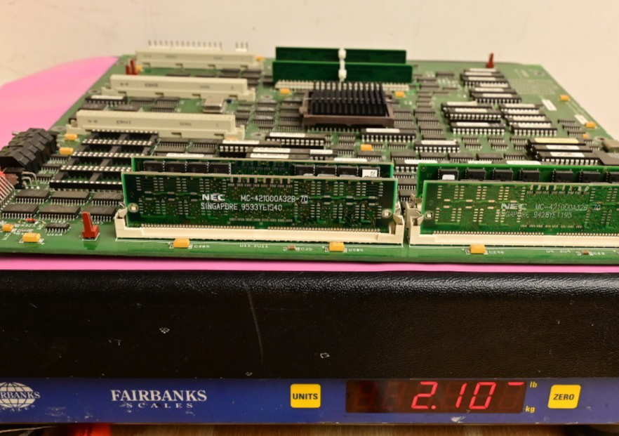 Proteon ProNET CNX 500 Router Motherboard Vintage 1990 12-452580 AMD AM29000 CPU