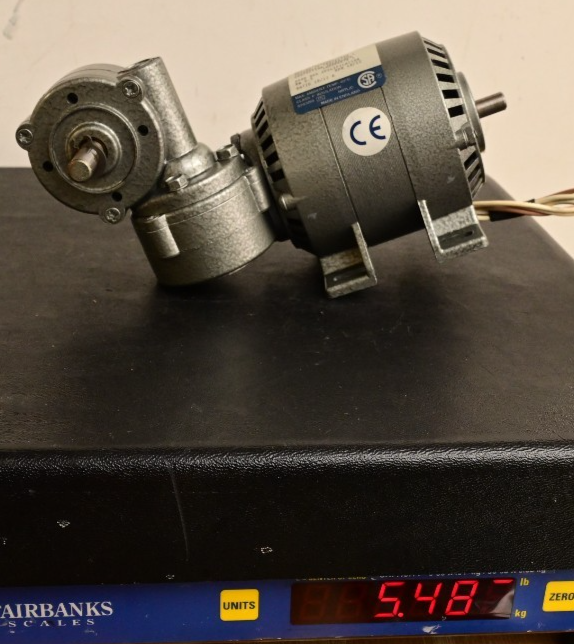 Parvalux REF SD21.SS/607627/5C Gearmotor 10/13 Dual Gearbox 200/250V Motor Mint