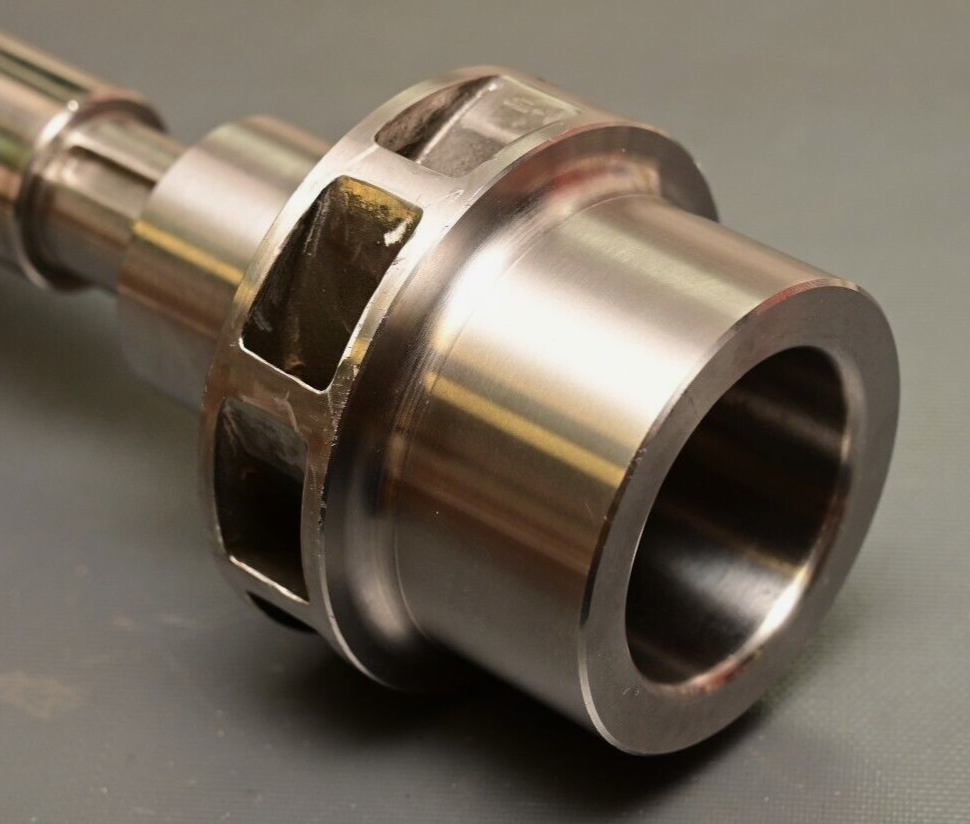 2-Piece Impeller Assembly 3 1/2" & 4" on Keyed Shaft Sanitary Stainless 316L?