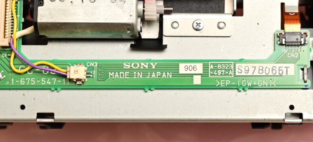 Tape Transport Assembly for Sony DSR-2000 Pro DV Deck 675-547-11 Motor & Gears