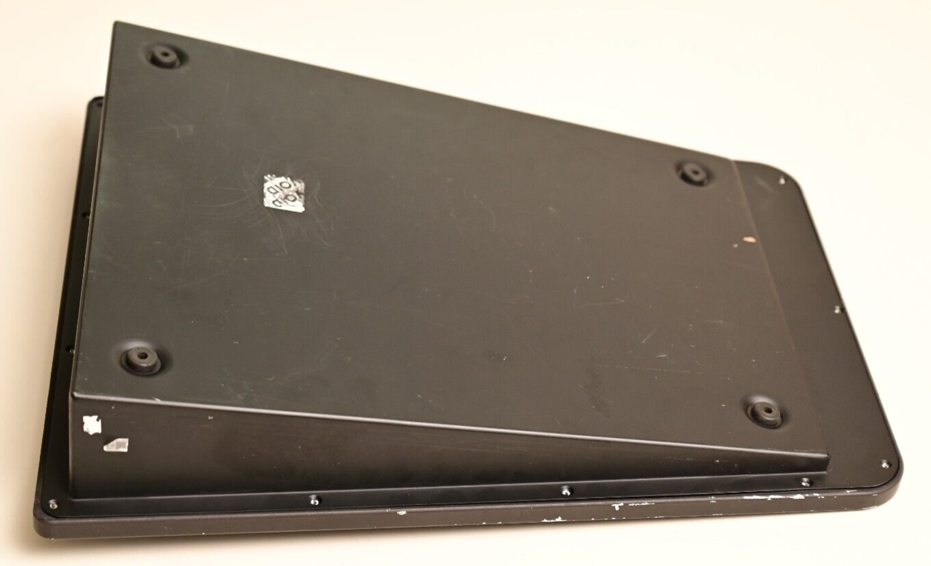 17"x15" Machined Aluminum Control Console Enclosure 10-Pot 34-Button Holes 9+lbs