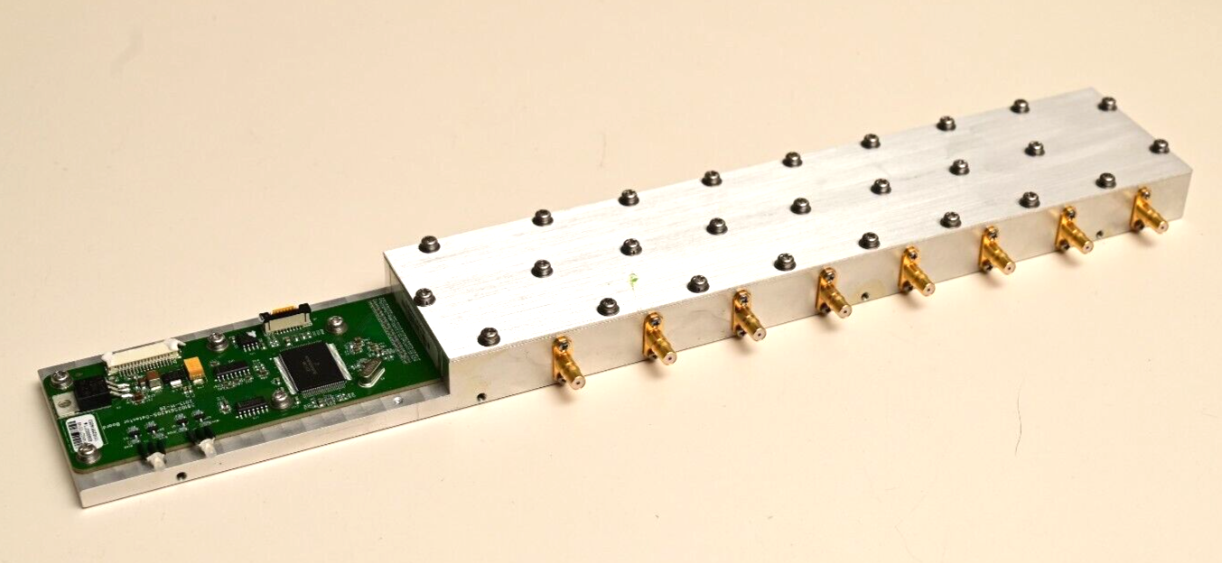 BTI TE Connectivity AIP 581025614205 Detector Board 8xSMA 8xQMA Gold Plated RF