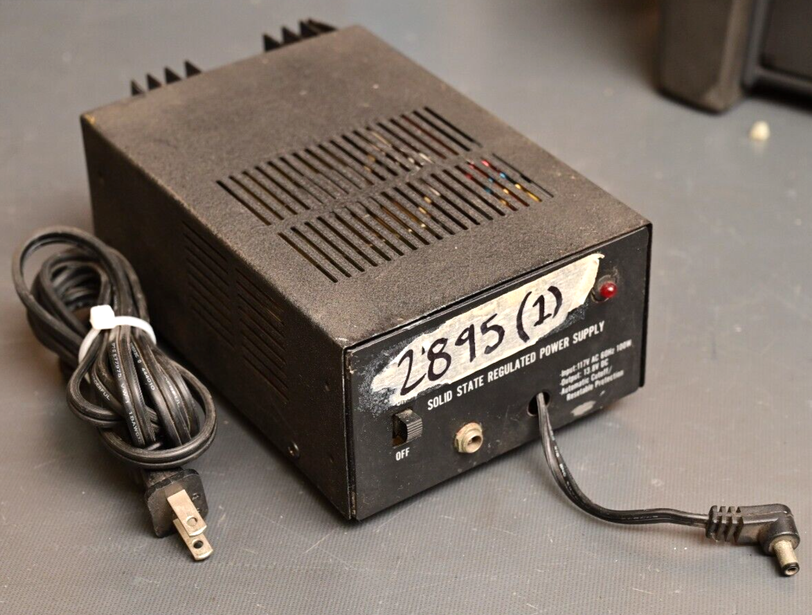 Solid State Regulated DC Power Supply 13.8V for 12V Vehicle Accessories