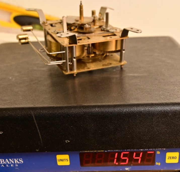 Mason & Sulivan 3301X Clock Movement Hermle 141-030K 66cm West Germany