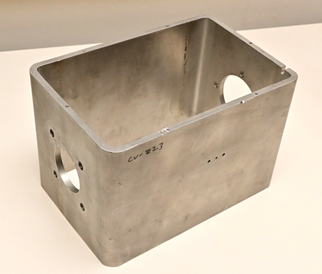 12"x8"x8"x3/8" Open Motor Transfer Case Rectangular Stainless Steel Tube CV-223