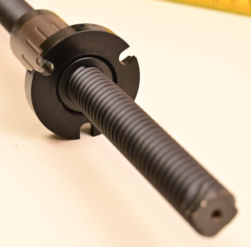 15mm x 255mm Lead Screw w/ Ball Bearings Cantilever Z-Axis Perkin Elmer Janus