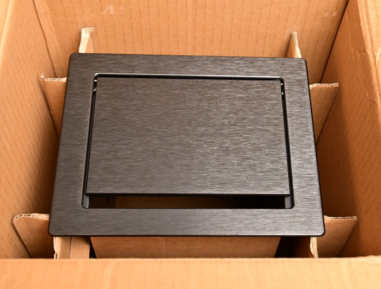Extron Cable Cubby 700 BLK No AC 70-1046-02 Brushed Aluminum Black