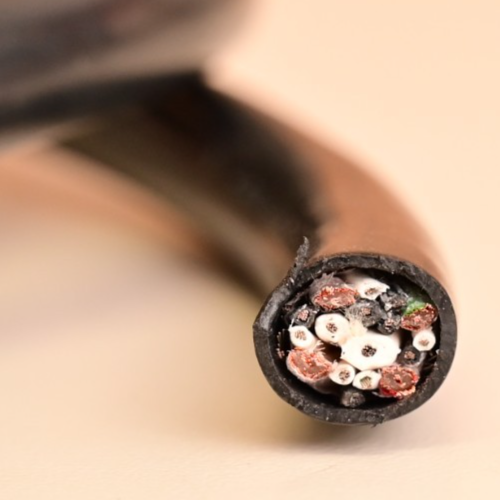 Hirose HRS 025024 24-pin Male Plug/Socket w/ 1m Shielded Cable Hirakawa Japan