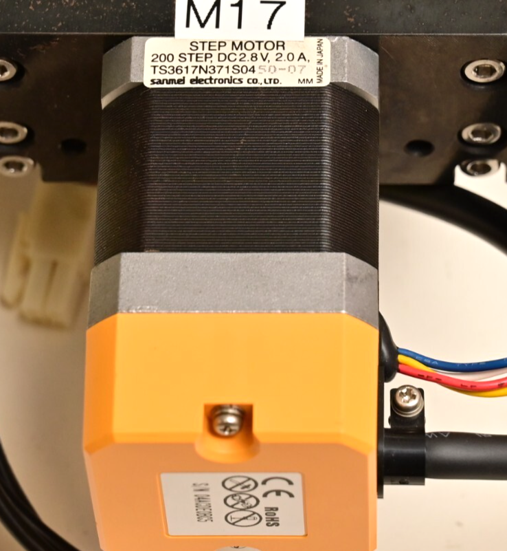 2-Axis Stage Assembly w/ Sanmei Low Vibration Stepping Motors/Controllers Kuroda