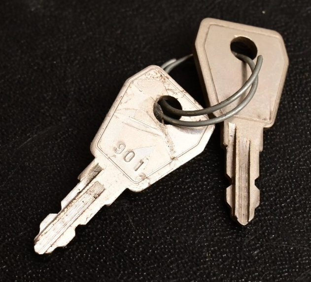 Laser Safety Keyswitch w/ 2 Keys Spectra-Physics 263C "901"
