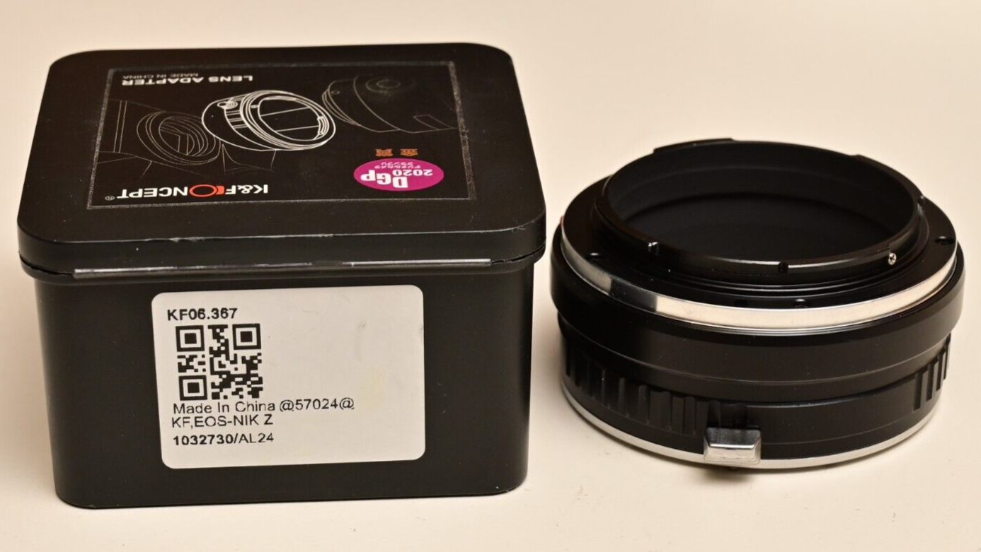 K&F Concept EOS NIK Z Lens Adapter Canon EOS to Nikon Z