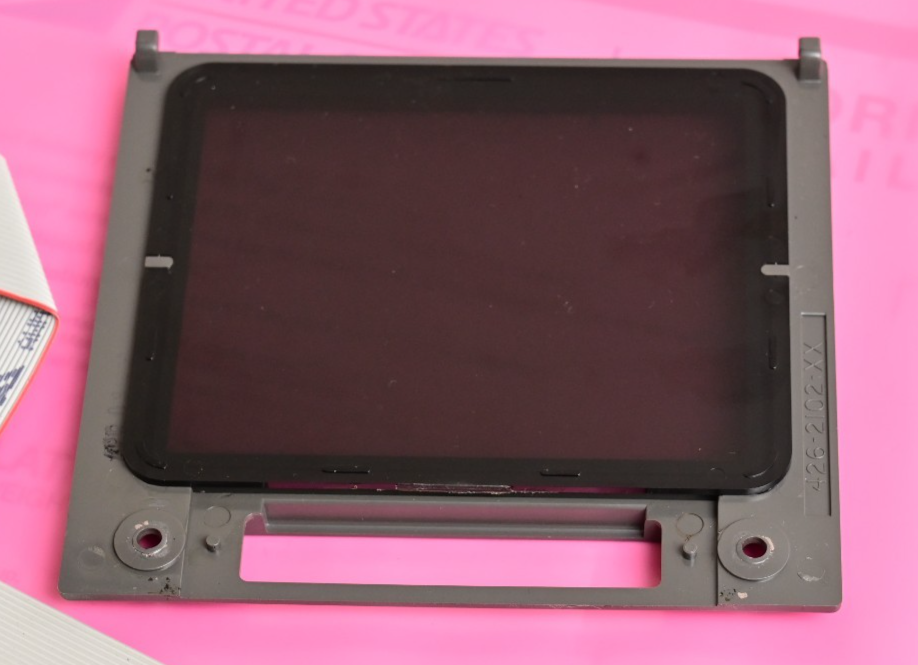 Tektronix 1720 Vectorscope Front Screen Cover & DB9/DB15 Connectors