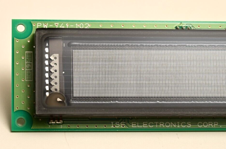 Noritake GU256X32-800A Vacuum Fluorescent Display VFD 5V Parallel/Serial *NLA*