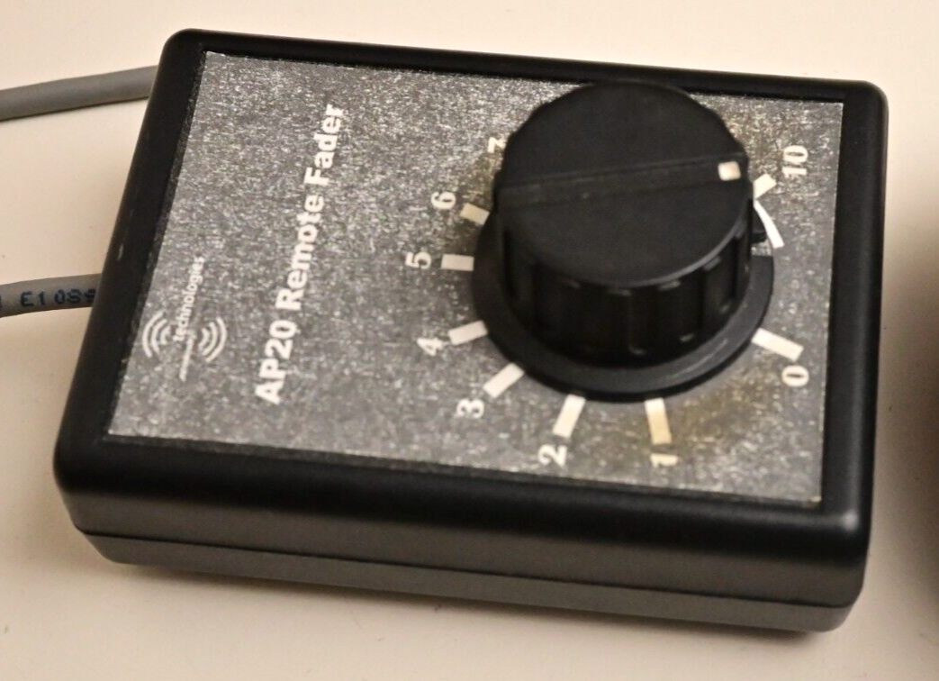 Perception Technologies AP20 Remote Fader w/ Shielded Cable, 3.5mm Plug