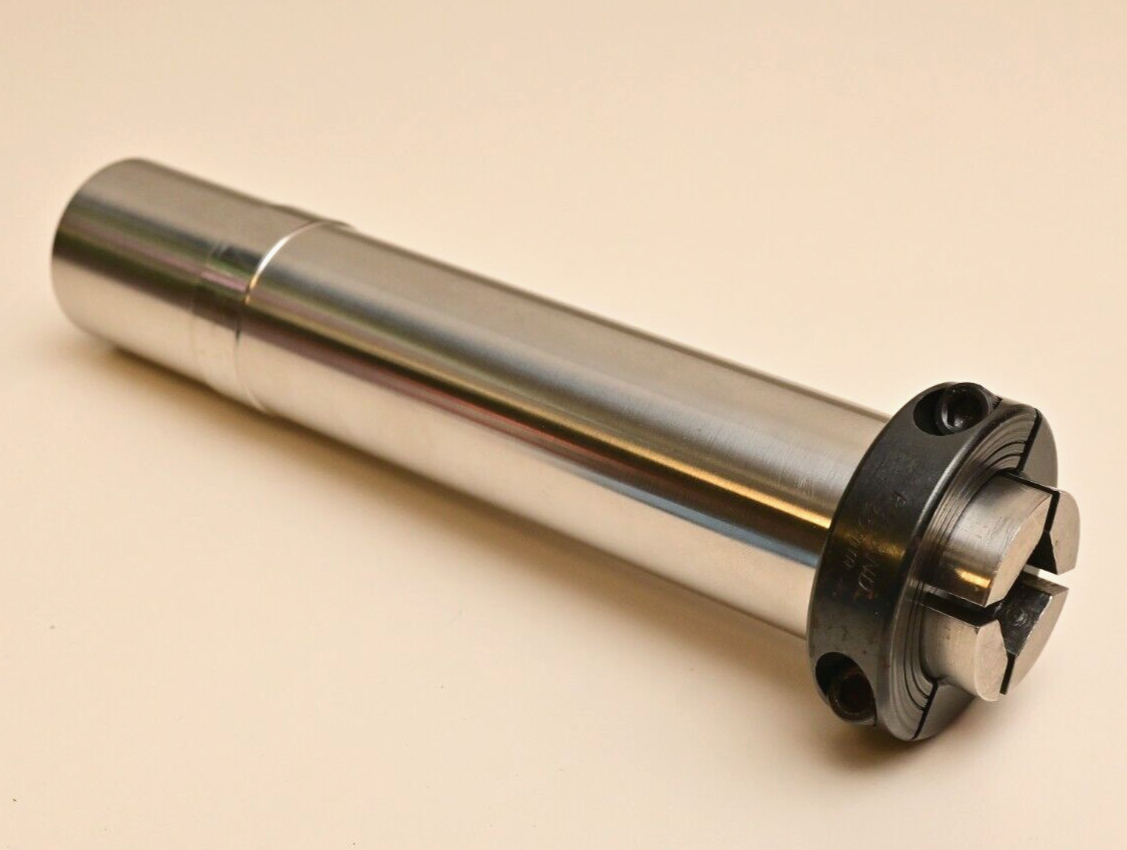 8" L 17mm Square Drive Actuator Shaft Adapter w/ Ruland 35mm Clamp 40mm Hollow