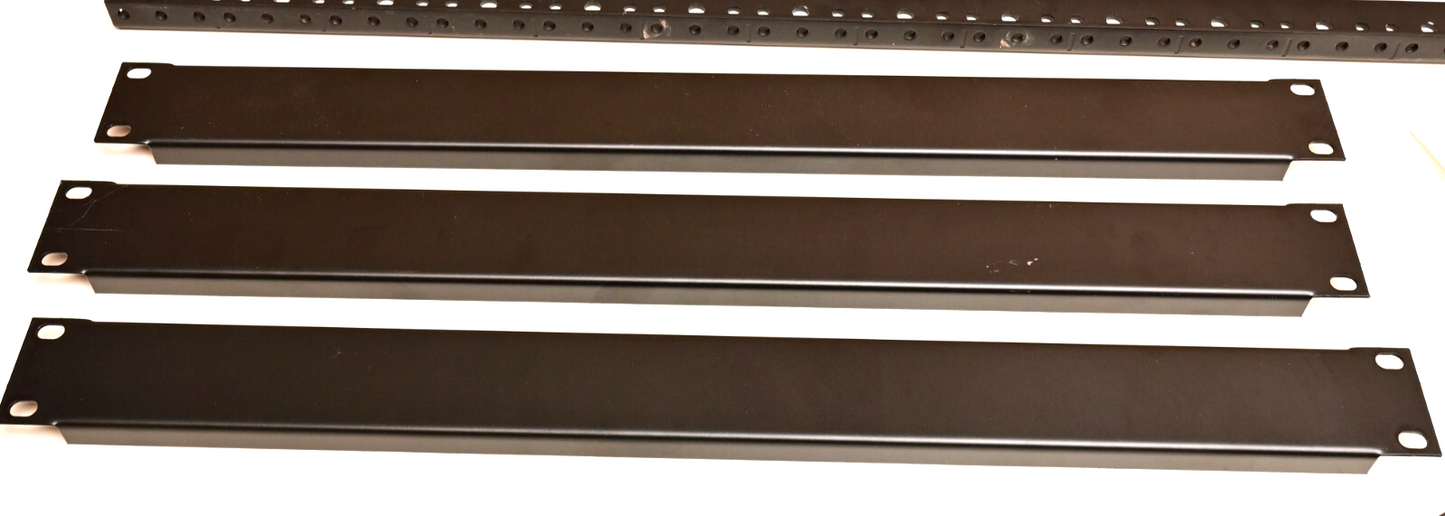 Middle Atlantic 20U/35" Rack Rails (4) w/ 3x 1U Filler Plates Etc Custom Cabinet