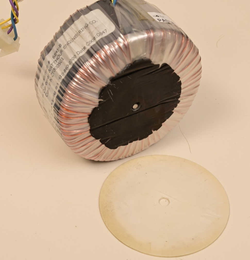 Toroid Transformer 6845-B Watthour/WECO 2350R Toroidal Transformer 5.5 lbs