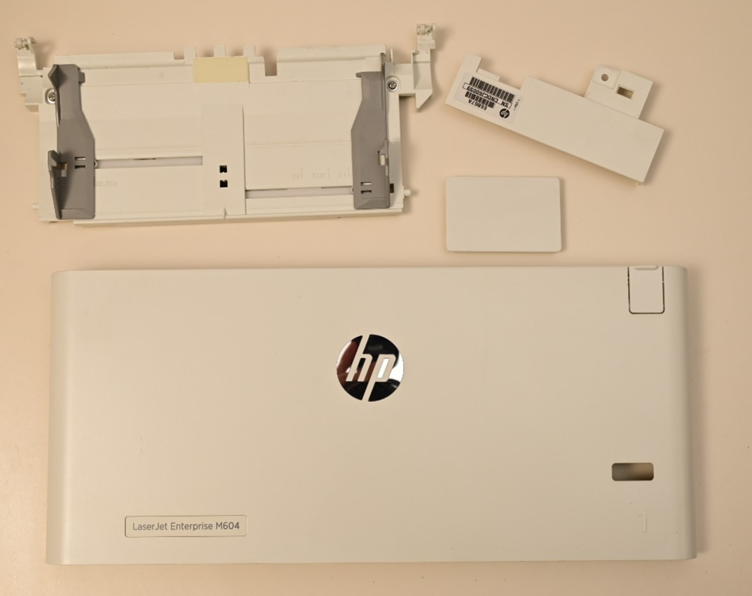 HP LaserJet Enterprise M604 Cover/Tray Assemblies RC4-5835 RC2-2337 
