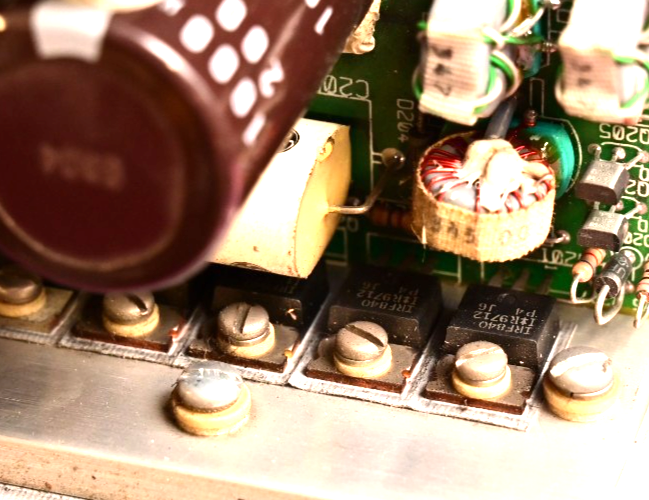 7.9 lb Laser Power Supply Parts Transformers Coils Power Transistors Heatsink