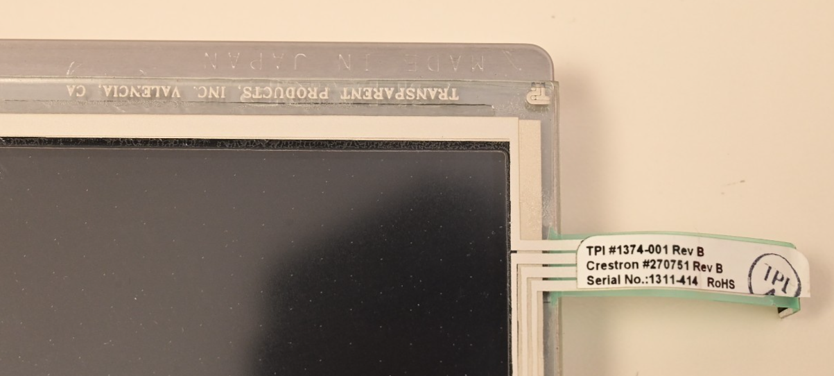 SHARP LQ057V3DG01 TFT LCD Screen Display Panel 5.7'' TPI 1374-001 Touch Screen
