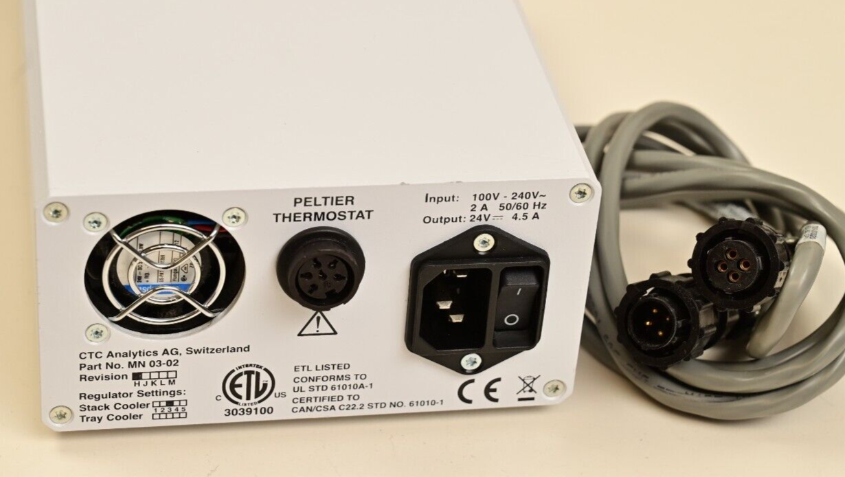 Eksigent CTC Analytics MN 03-02 Peltier Thermostat Cable Askon Tecnologic TLK33