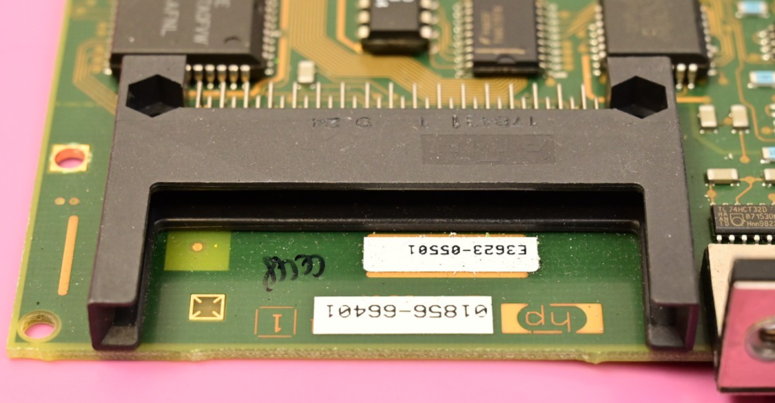 HP 8156A Main PC Board GPIB Card Slot TMS320P14FNL 01856-66401
