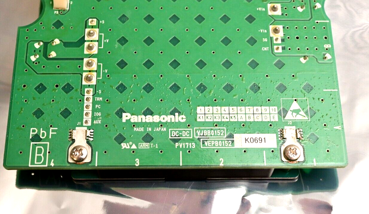Panasonic AW-PH400P Pan/Tilt Head DC-DC Converter 24V-12V 100W VJBB0152 VEPB0152