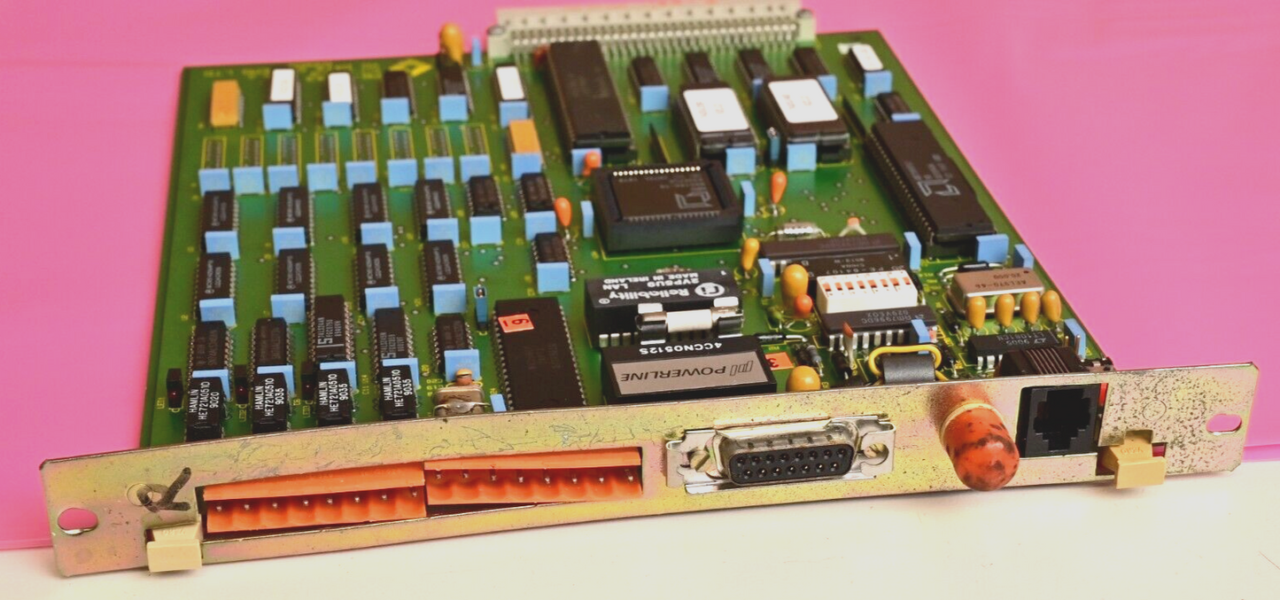 VG Data Systems PB-I-743 Vintage Schroff VME Style CPU Board N80C186 P82C08-10