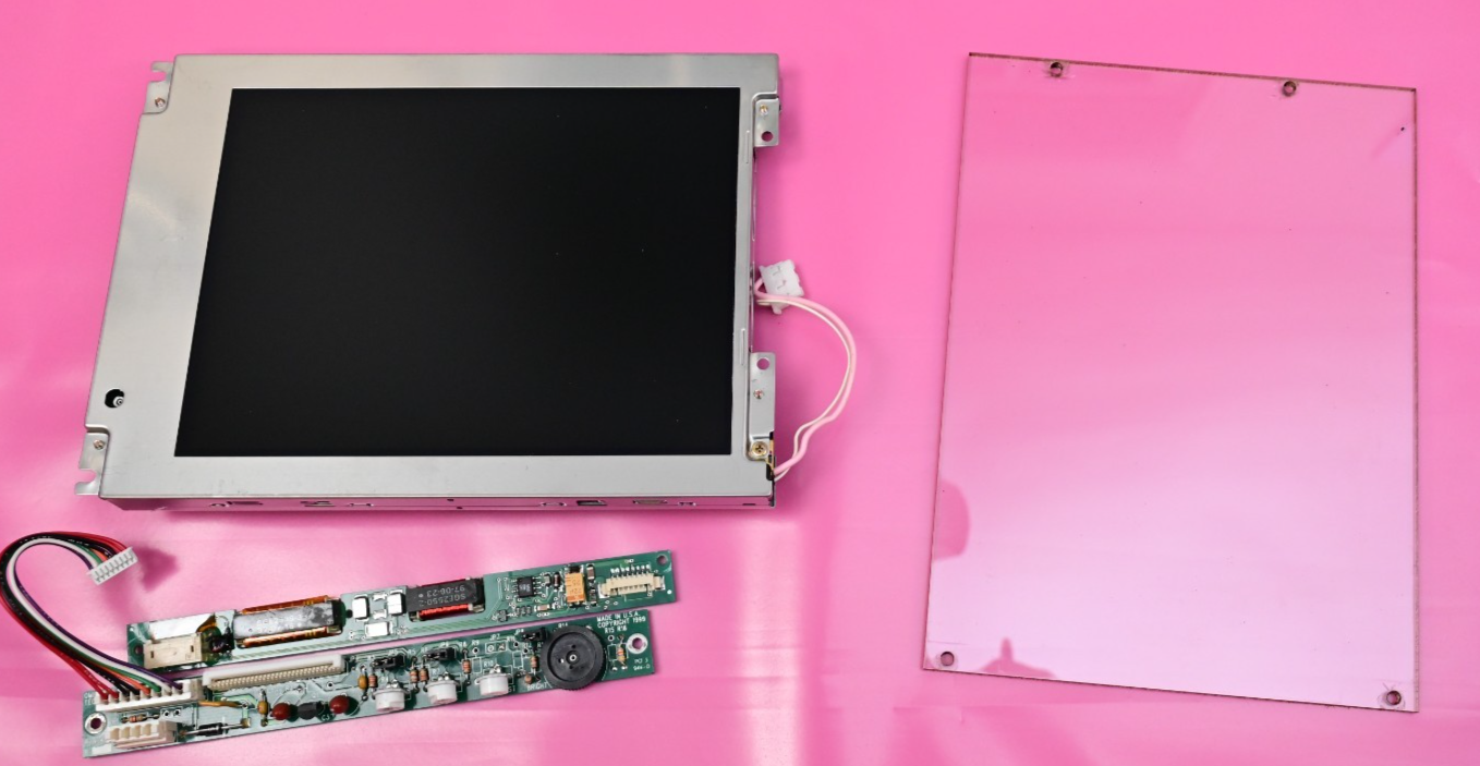 LG LC064N1 6.4" LCD Screen w/ Inverter & Omicron Interface PCB Acrylic Protector