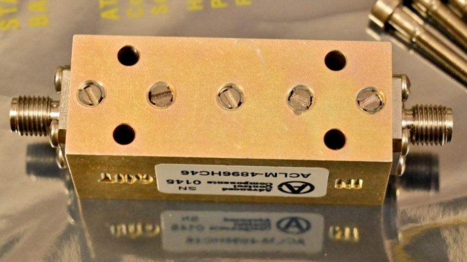 Advanced Control Components RF Limiter ACLM-4896HC46 SMA Agilent GS-9200 46dBm?