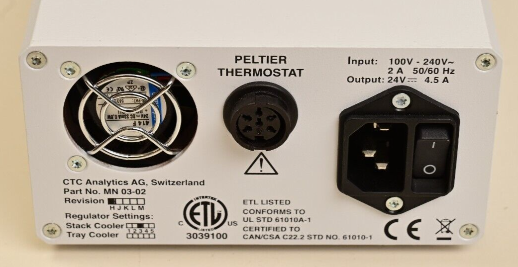 Eksigent CTC Analytics Peltier Controller for Chiller Askon Tecnologic TLK33
