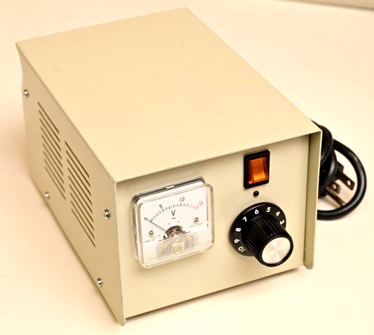 12V AC Adjustable Lamp Power Supply Transformer Laboratory Military Surplus