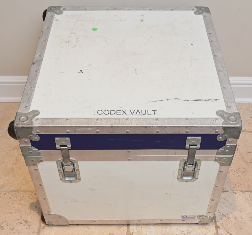 Codex Vault Travel Transport Case Heavy Duty w/ Wheels & Pull-out Handle G-Cases