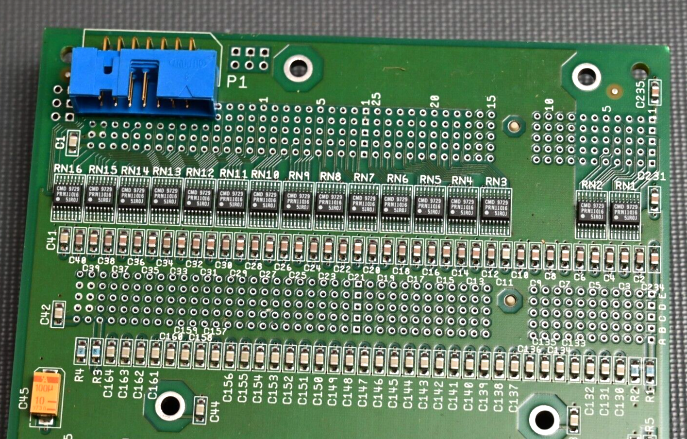Bay Networks 5000SFE Backplane 920-595-A0 14-Slot Tyco/ERNI 9728 9730 Connector