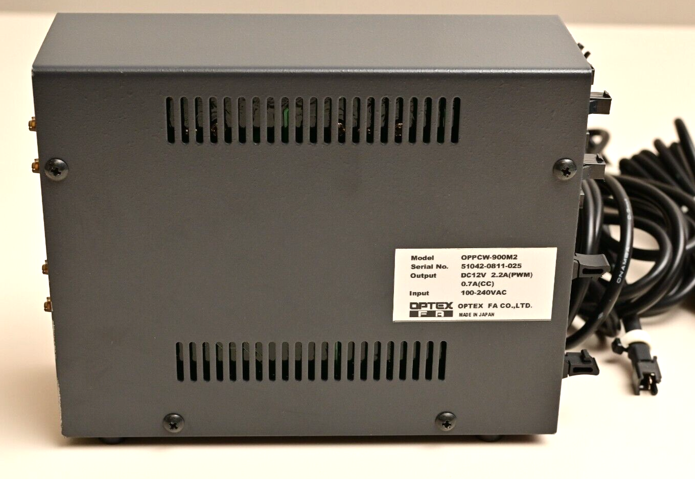 OPTEX FA Machine Vision LED Dual Power Supply Constant Current & PWM OPPCW-900M2
