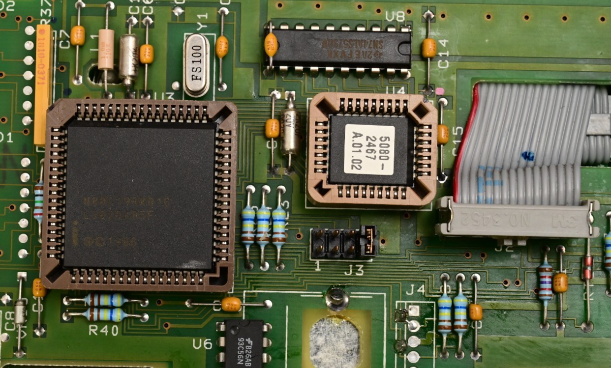 Agilent 6692A DC Power Supply Front Panel LCD Display As-is 5063-3408 5063-3473