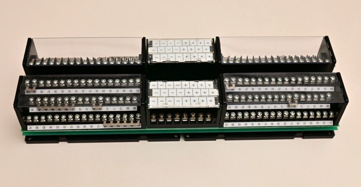 OPT-TB1 Terminal Block 2 x 100 Input/Output with +/- Power for I/O Contec? Japan