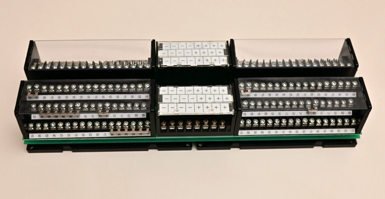OPT-TB1 Terminal Block 2 x 100 Input/Output with +/- Power for I/O Contec? Japan